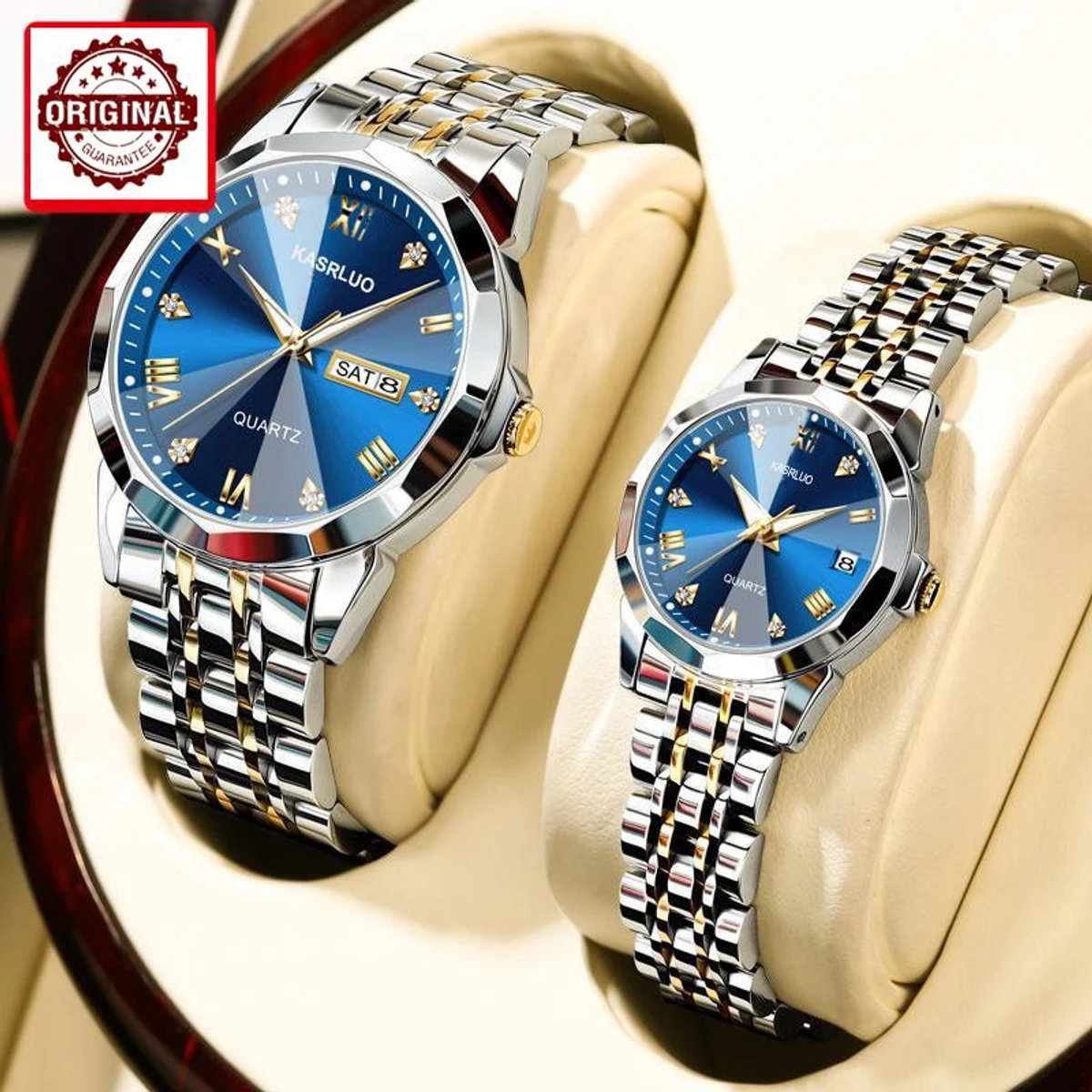 Kasarul Weeding Watch - Silver & Blue